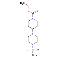 ethyl 4-(4-methanesulfonylpiperazin-1-yl)piperidine-1-carboxylate