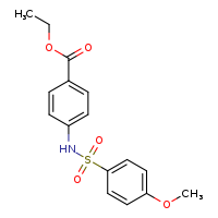 ethyl 4-(4-methoxybenzenesulfonamido)benzoate