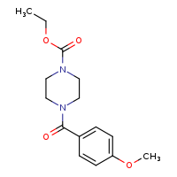 ethyl 4-(4-methoxybenzoyl)piperazine-1-carboxylate