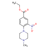ethyl 4-(4-methylpiperazin-1-yl)-3-nitrobenzoate