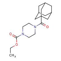 ethyl 4-(adamantane-1-carbonyl)piperazine-1-carboxylate
