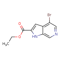 ethyl 4-bromo-1H-pyrrolo[2,3-c]pyridine-2-carboxylate