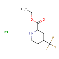 ethyl 4-(trifluoromethyl)piperidine-2-carboxylate hydrochloride