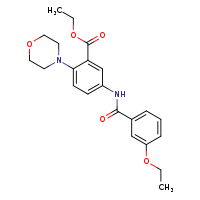 ethyl 5-(3-ethoxybenzamido)-2-(morpholin-4-yl)benzoate