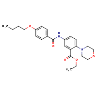 ethyl 5-(4-butoxybenzamido)-2-(morpholin-4-yl)benzoate