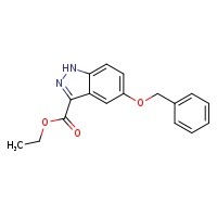ethyl 5-(benzyloxy)-1H-indazole-3-carboxylate