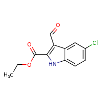ethyl 5-chloro-3-formyl-1H-indole-2-carboxylate