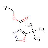 ethyl 5-tert-butyl-1,3-oxazole-4-carboxylate