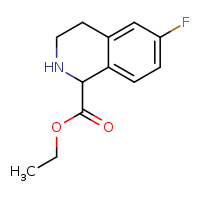 ethyl 6-fluoro-1,2,3,4-tetrahydroisoquinoline-1-carboxylate