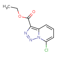 ethyl 7-chloro-[1,2,3]triazolo[1,5-a]pyridine-3-carboxylate