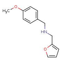 (furan-2-ylmethyl)[(4-methoxyphenyl)methyl]amine