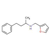 (furan-2-ylmethyl)(4-phenylbutan-2-yl)amine