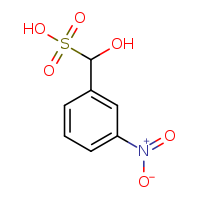 hydroxy(3-nitrophenyl)methanesulfonic acid