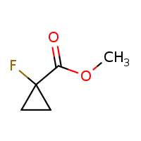 methyl 1-fluorocyclopropane-1-carboxylate