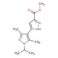 methyl 1'-isopropyl-3',5'-dimethyl-2H-[3,4'-bipyrazole]-5-carboxylate
