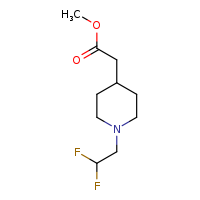 methyl 2-[1-(2,2-difluoroethyl)piperidin-4-yl]acetate