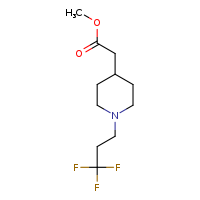 methyl 2-[1-(3,3,3-trifluoropropyl)piperidin-4-yl]acetate