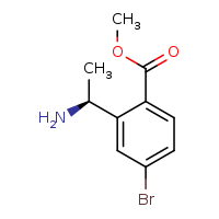 methyl 2-[(1S)-1-aminoethyl]-4-bromobenzoate