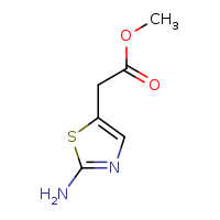 methyl 2-(2-amino-1,3-thiazol-5-yl)acetate