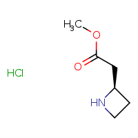 methyl 2-[(2R)-azetidin-2-yl]acetate hydrochloride