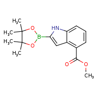 methyl 2-(4,4,5,5-tetramethyl-1,3,2-dioxaborolan-2-yl)-1H-indole-4-carboxylate