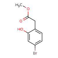 methyl 2-(4-bromo-2-hydroxyphenyl)acetate