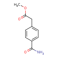 methyl 2-(4-carbamoylphenyl)acetate