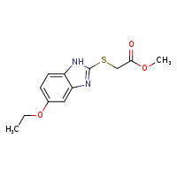 methyl 2-[(5-ethoxy-1H-1,3-benzodiazol-2-yl)sulfanyl]acetate