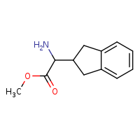 methyl 2-amino-2-(2,3-dihydro-1H-inden-2-yl)acetate