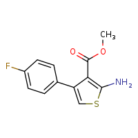 methyl 2-amino-4-(4-fluorophenyl)thiophene-3-carboxylate