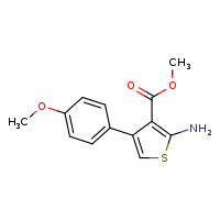 methyl 2-amino-4-(4-methoxyphenyl)thiophene-3-carboxylate