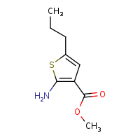 methyl 2-amino-5-propylthiophene-3-carboxylate