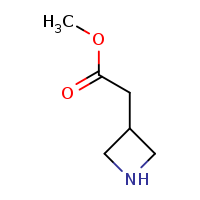 methyl 2-(azetidin-3-yl)acetate