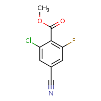 methyl 2-chloro-4-cyano-6-fluorobenzoate