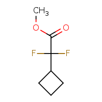 methyl 2-cyclobutyl-2,2-difluoroacetate