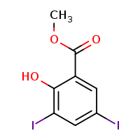 methyl 2-hydroxy-3,5-diiodobenzoate