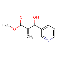 methyl 2-[hydroxy(pyridin-3-yl)methyl]prop-2-enoate