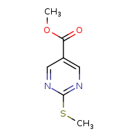 methyl 2-(methylsulfanyl)pyrimidine-5-carboxylate