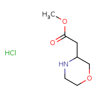 methyl 2-(morpholin-3-yl)acetate hydrochloride