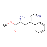 methyl (2R)-2-amino-3-(quinolin-4-yl)propanoate