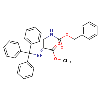 methyl (2R)-3-{[(benzyloxy)carbonyl]amino}-2-[(triphenylmethyl)amino]propanoate