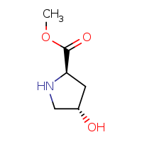 methyl (2R,4S)-4-hydroxypyrrolidine-2-carboxylate