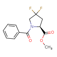 methyl (2S)-1-benzoyl-4,4-difluoropyrrolidine-2-carboxylate