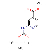 methyl 2-[(tert-butoxycarbonyl)amino]pyridine-4-carboxylate