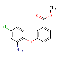 methyl 3-(2-amino-4-chlorophenoxy)benzoate