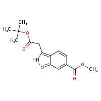 methyl 3-[2-(tert-butoxy)-2-oxoethyl]-2H-indazole-6-carboxylate
