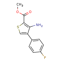methyl 3-amino-4-(4-fluorophenyl)thiophene-2-carboxylate