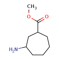 methyl 3-aminocycloheptane-1-carboxylate
