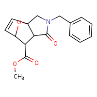 methyl 3-benzyl-4-oxo-10-oxa-3-azatricyclo[5.2.1.0¹,?]dec-8-ene-6-carboxylate
