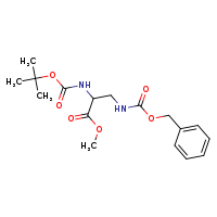 methyl 3-{[(benzyloxy)carbonyl]amino}-2-[(tert-butoxycarbonyl)amino]propanoate